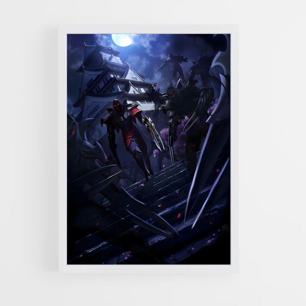 Poster Zed lol Legends – affiche League Of Legends (vue 3)